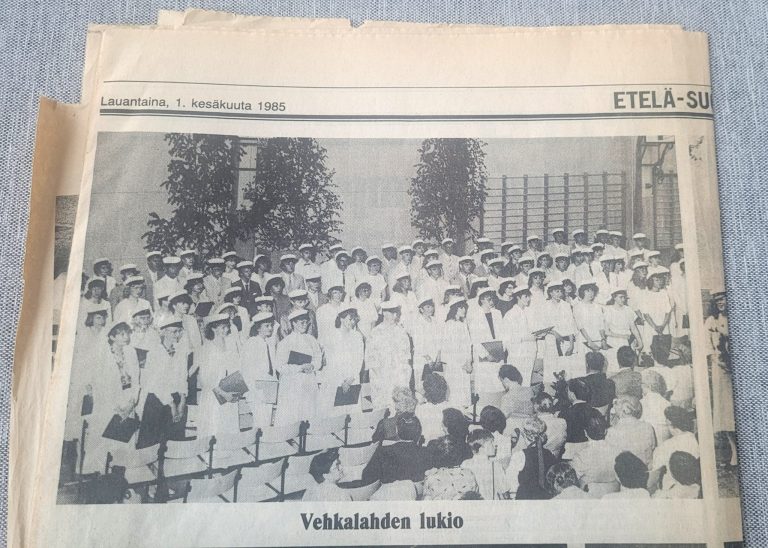 Ylioppilastutkinnot ja peruskoulun päästötodistukset vuonna 1985